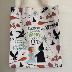 Wicked Themed Tote Bag - Multicolor 💚💖